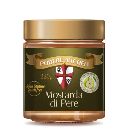 mostarda di pere podere-micheli-toscana-tipica